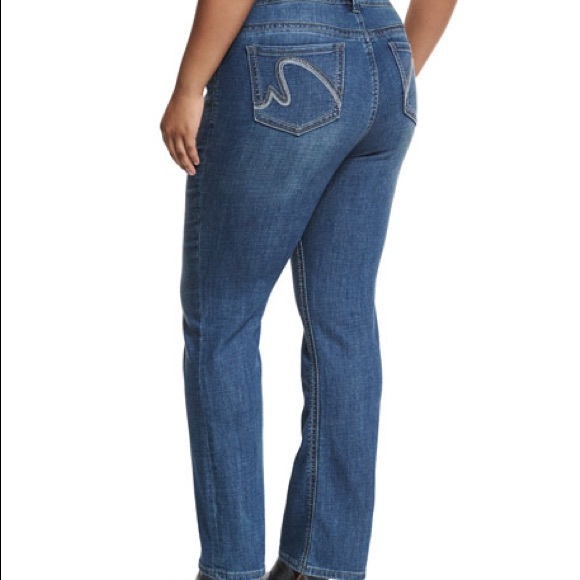 Melissa Mccarthy Bootcut Jeans Med Wash 